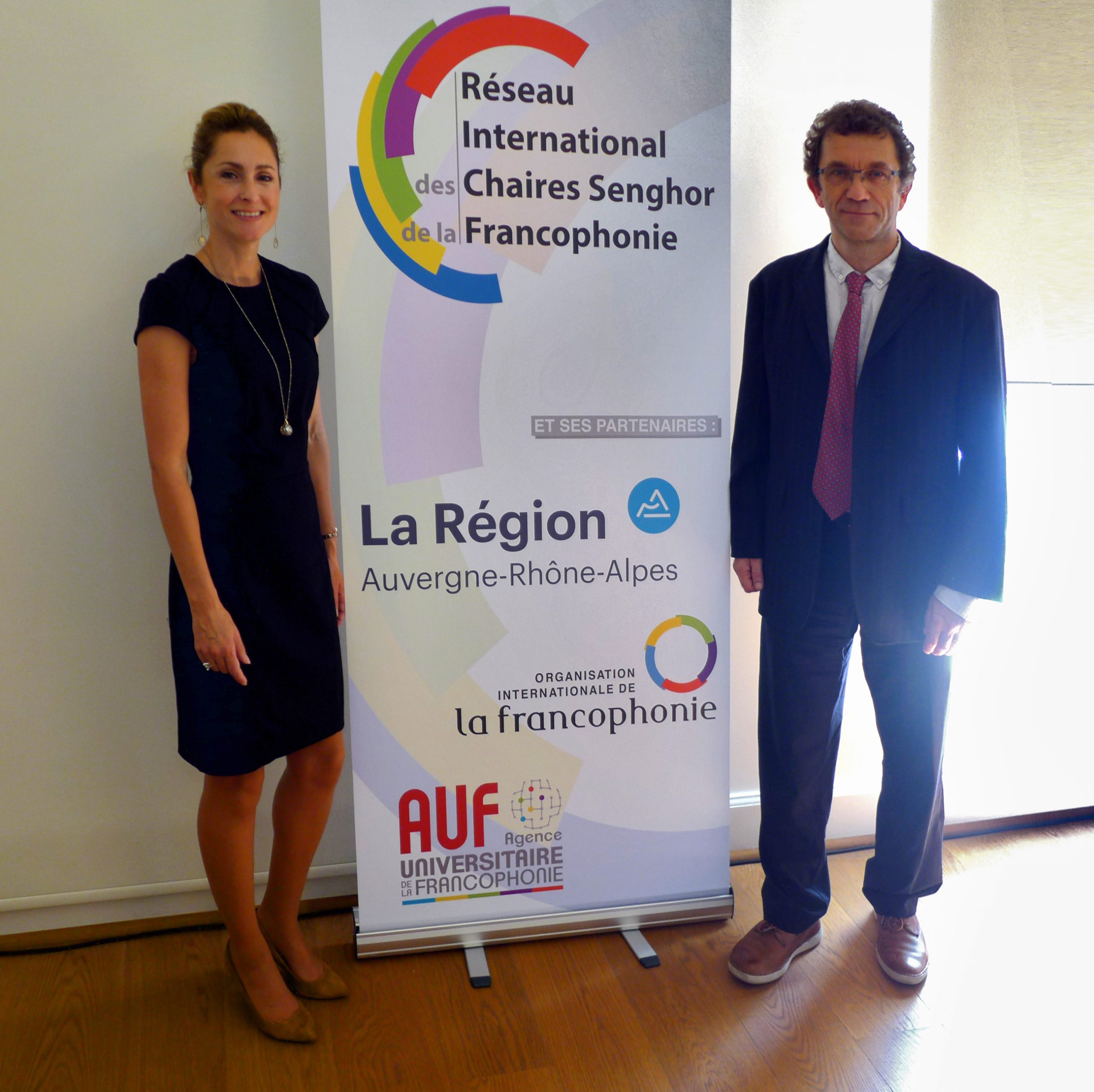 Ariane Le Moing et André Magord